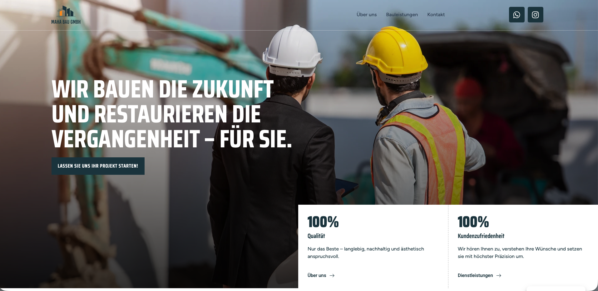 Website Maha Bau